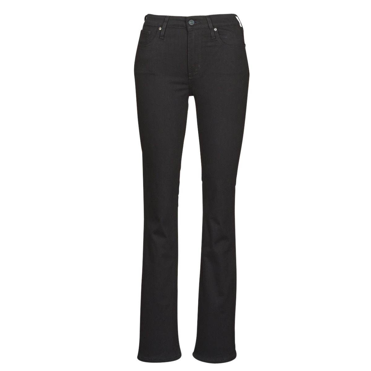 Ladies Bootcut Jeans in Black from Spartoo GOOFASH