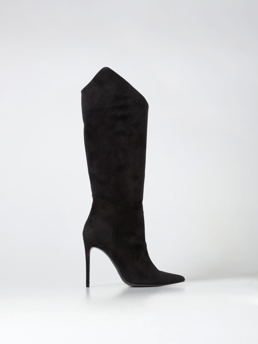 Ladies Boots - Black - Giglio GOOFASH