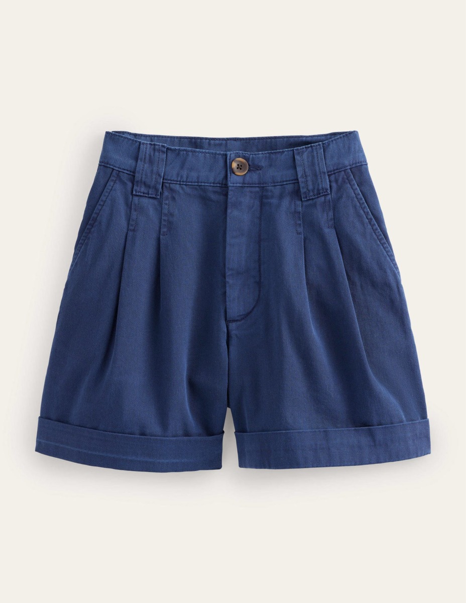 Ladies Casual Shorts in Blue - Boden GOOFASH