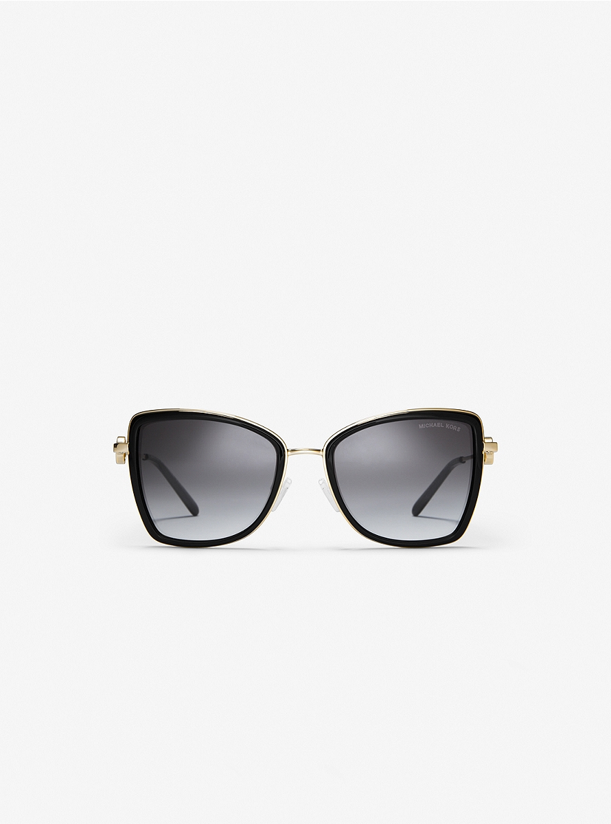 Ladies Gold Sunglasses Michael Kors GOOFASH