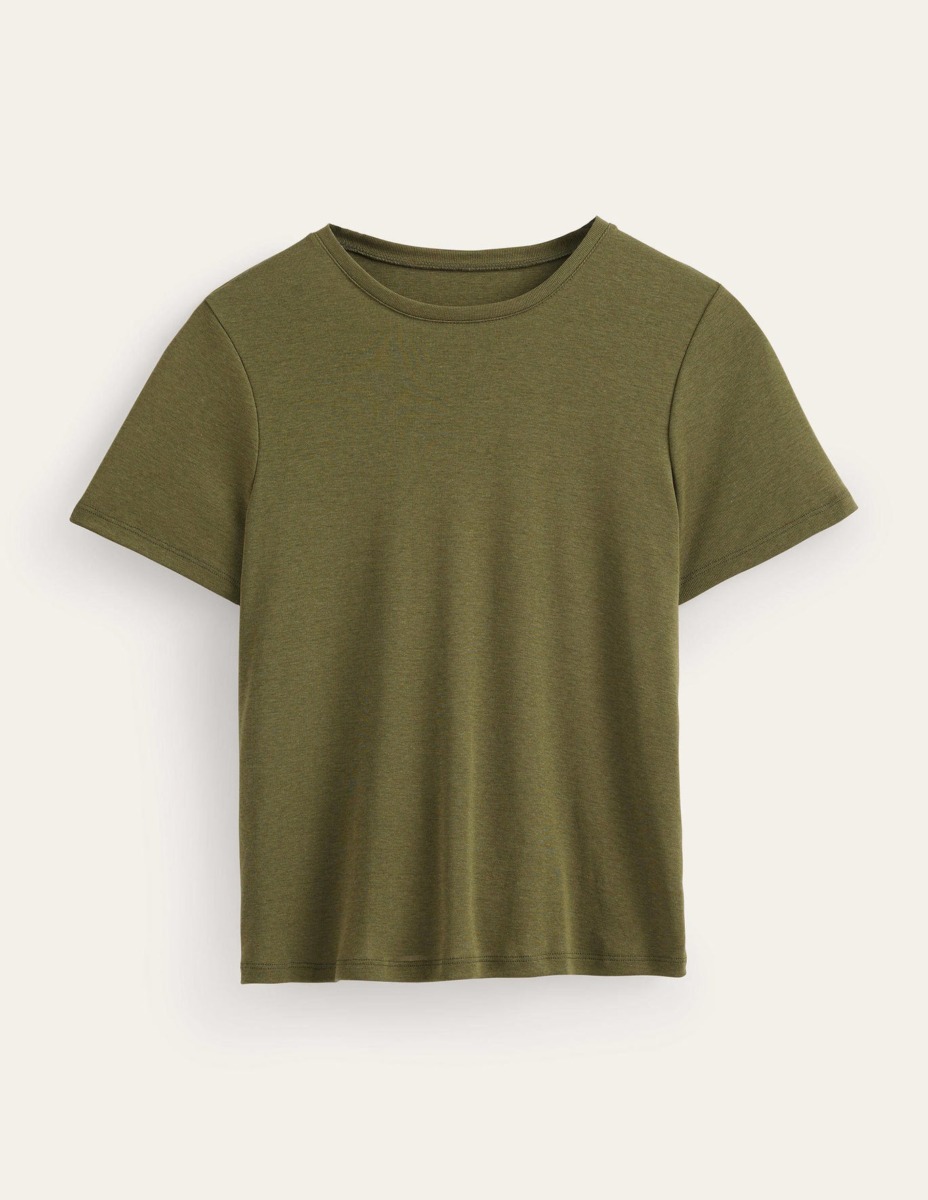Ladies Green T-Shirt at Boden GOOFASH