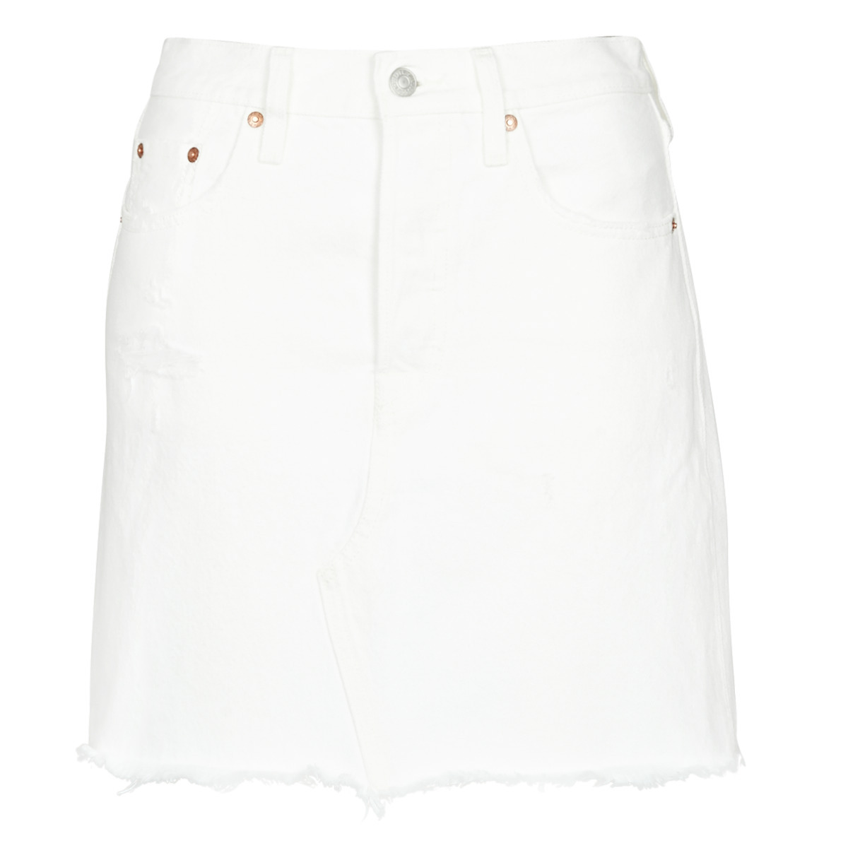 Ladies Skirt in White at Spartoo GOOFASH