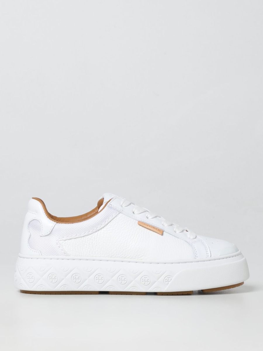 Ladies Sneakers White Giglio - Tory Burch GOOFASH