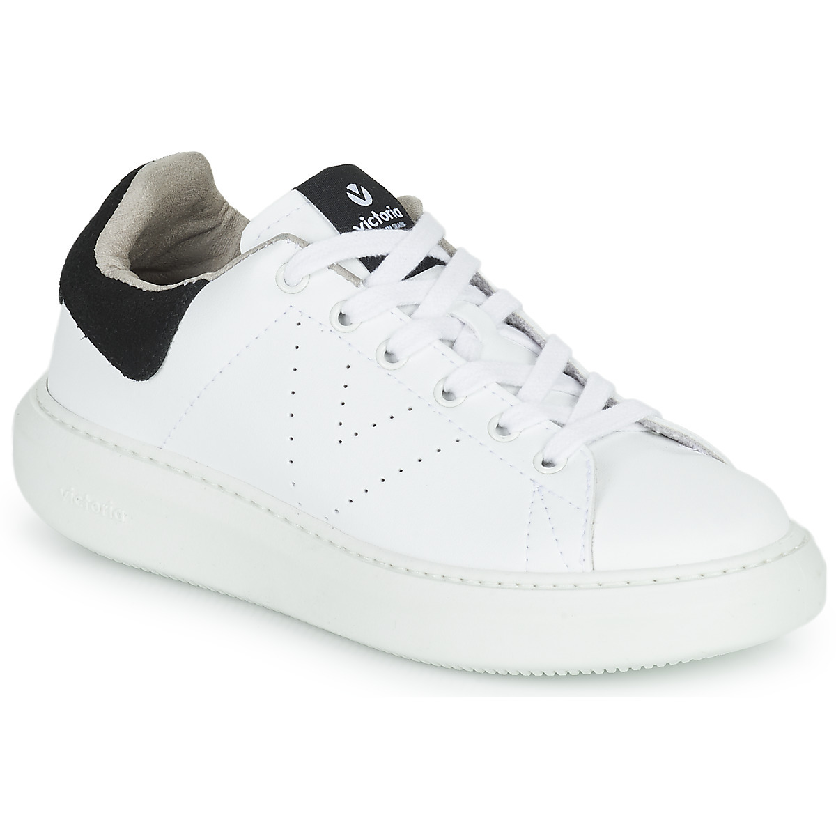Ladies Sneakers White - Spartoo GOOFASH