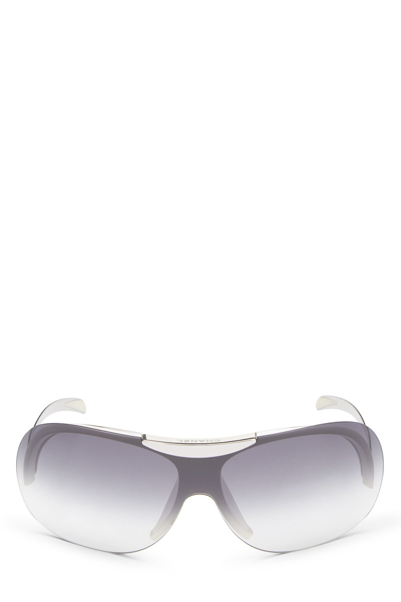 Ladies Sunglasses White Chanel WGACA GOOFASH