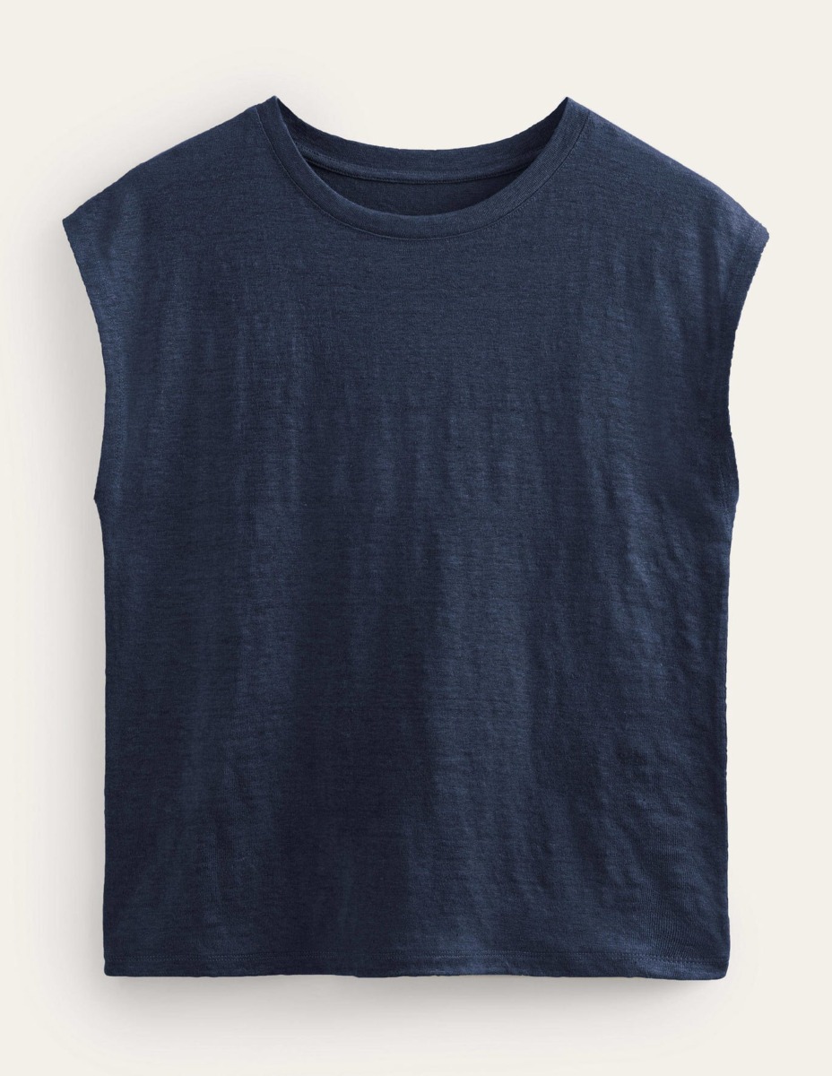 Ladies T-Shirt Blue from Boden GOOFASH