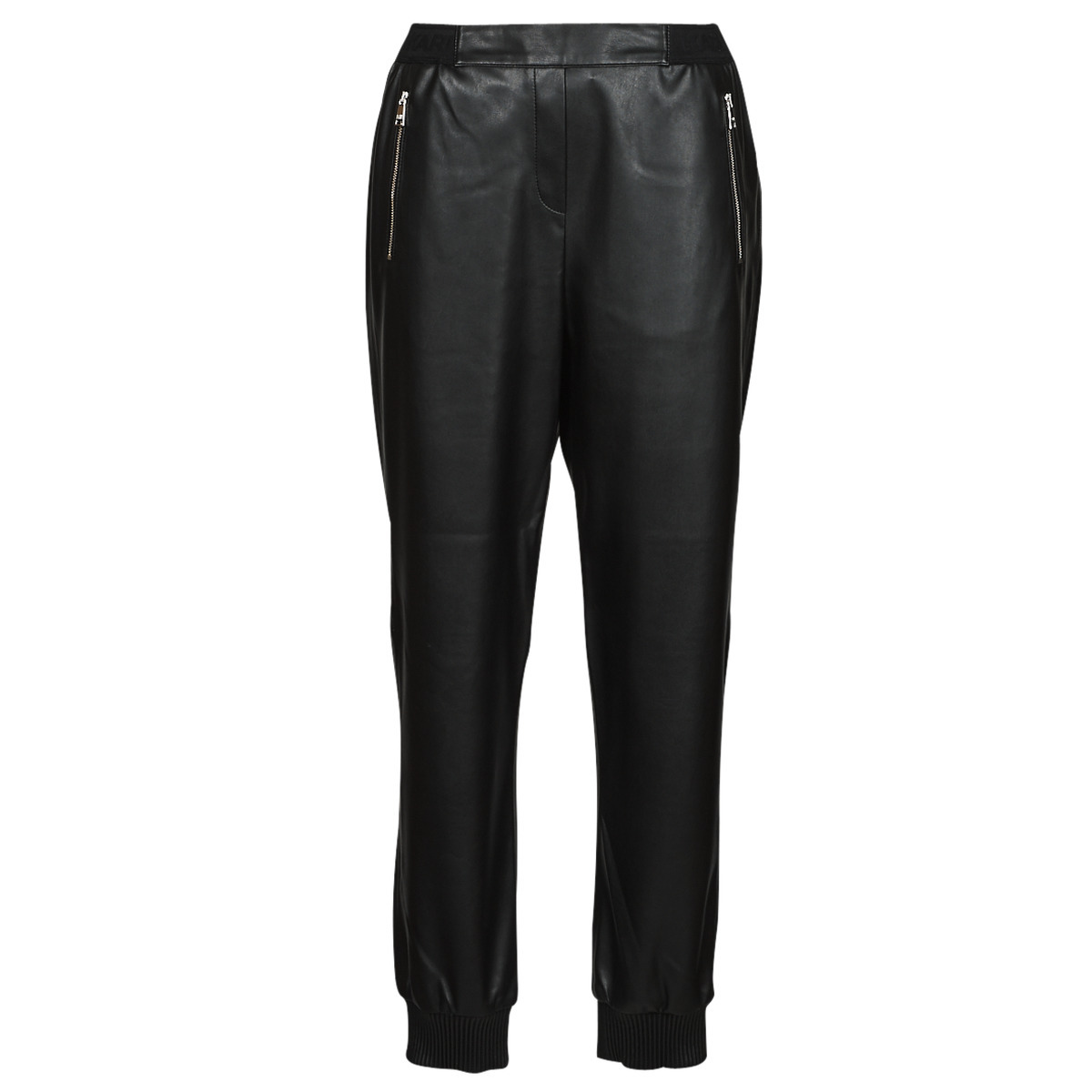 Lady Black Trousers from Spartoo GOOFASH