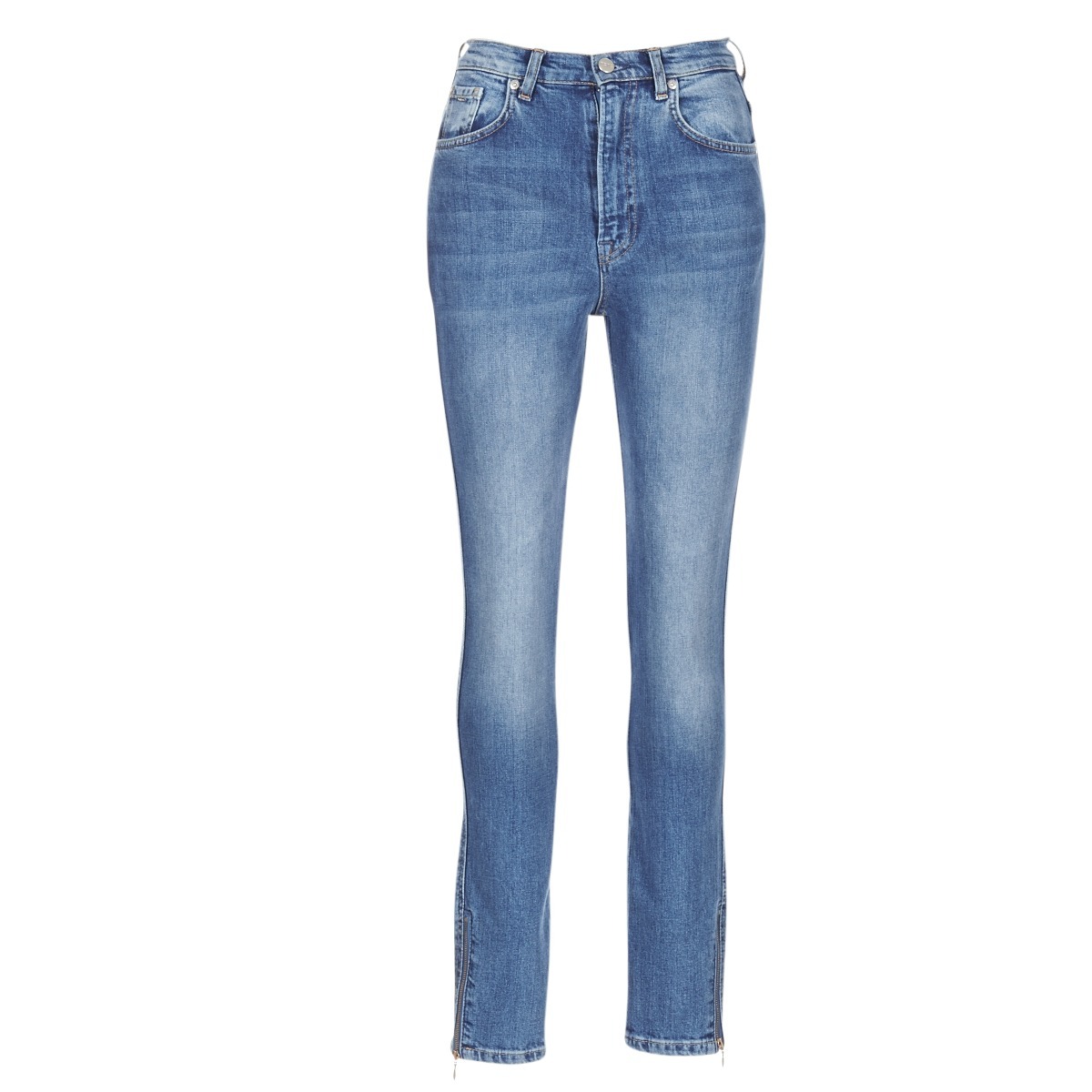 Lady Blue Skinny Jeans from Spartoo GOOFASH