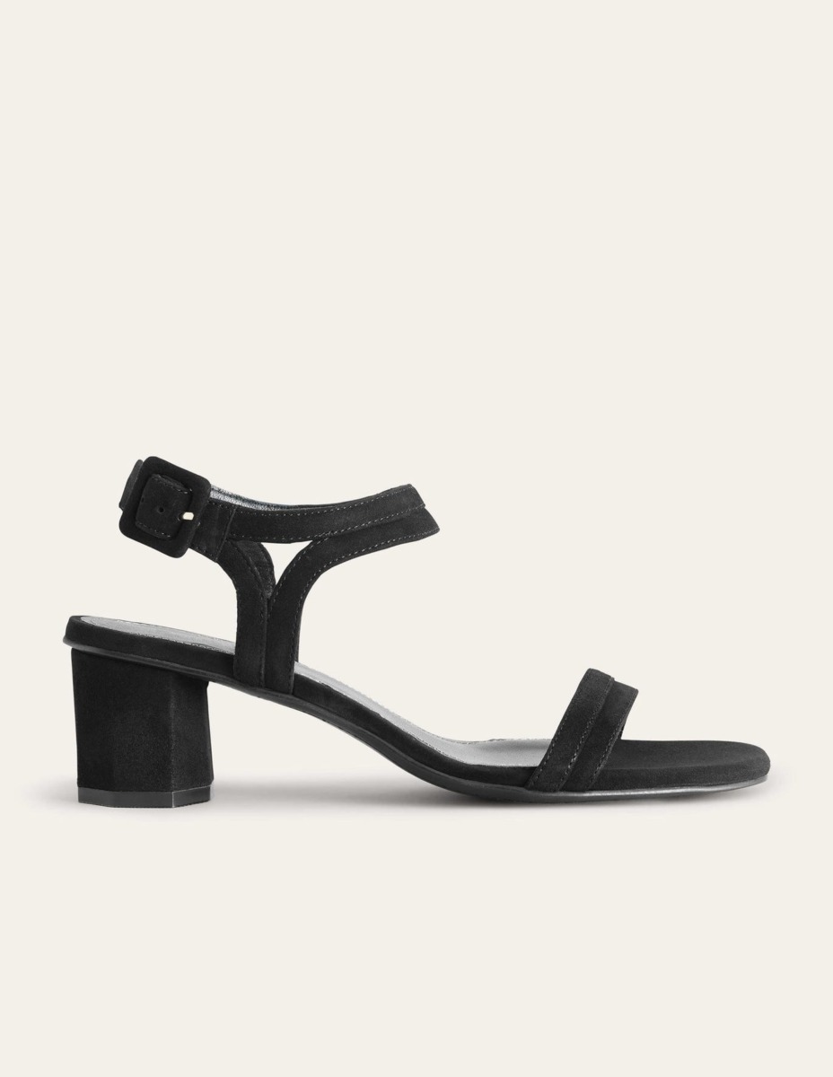 Lady Heeled Sandals Black by Boden GOOFASH