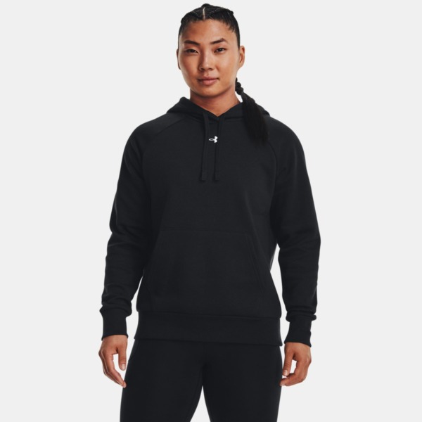 Lady Hoodie Black by Under Armour GOOFASH
