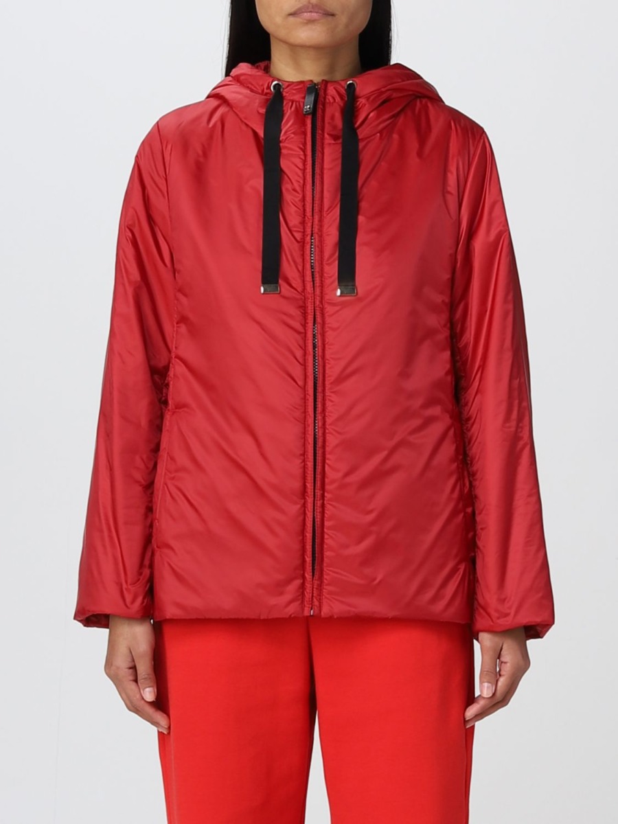 Lady Jacket Red Max Mara the Cube - Giglio GOOFASH