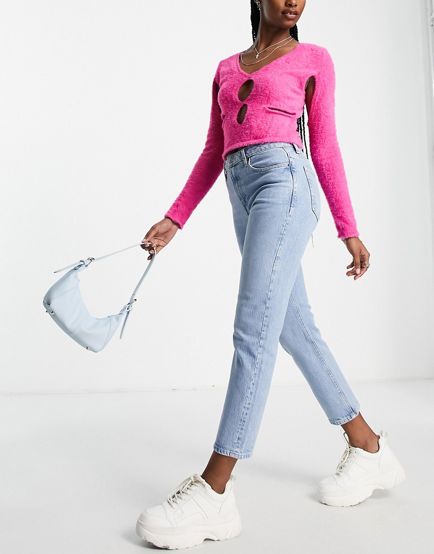 Lady Jeans in Blue by Asos GOOFASH