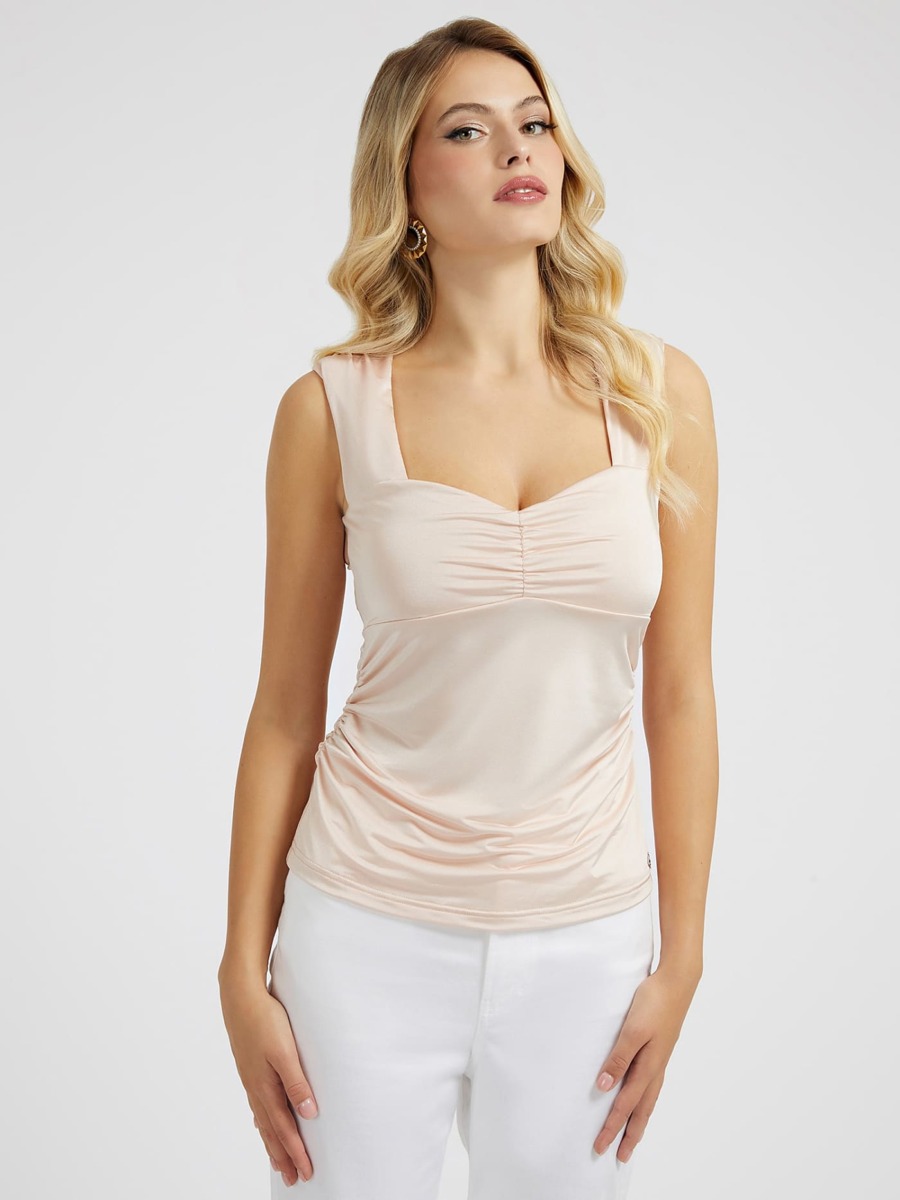 Lady Pink - Top - Guess GOOFASH