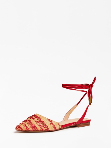Lady Red Sandals from Guess GOOFASH