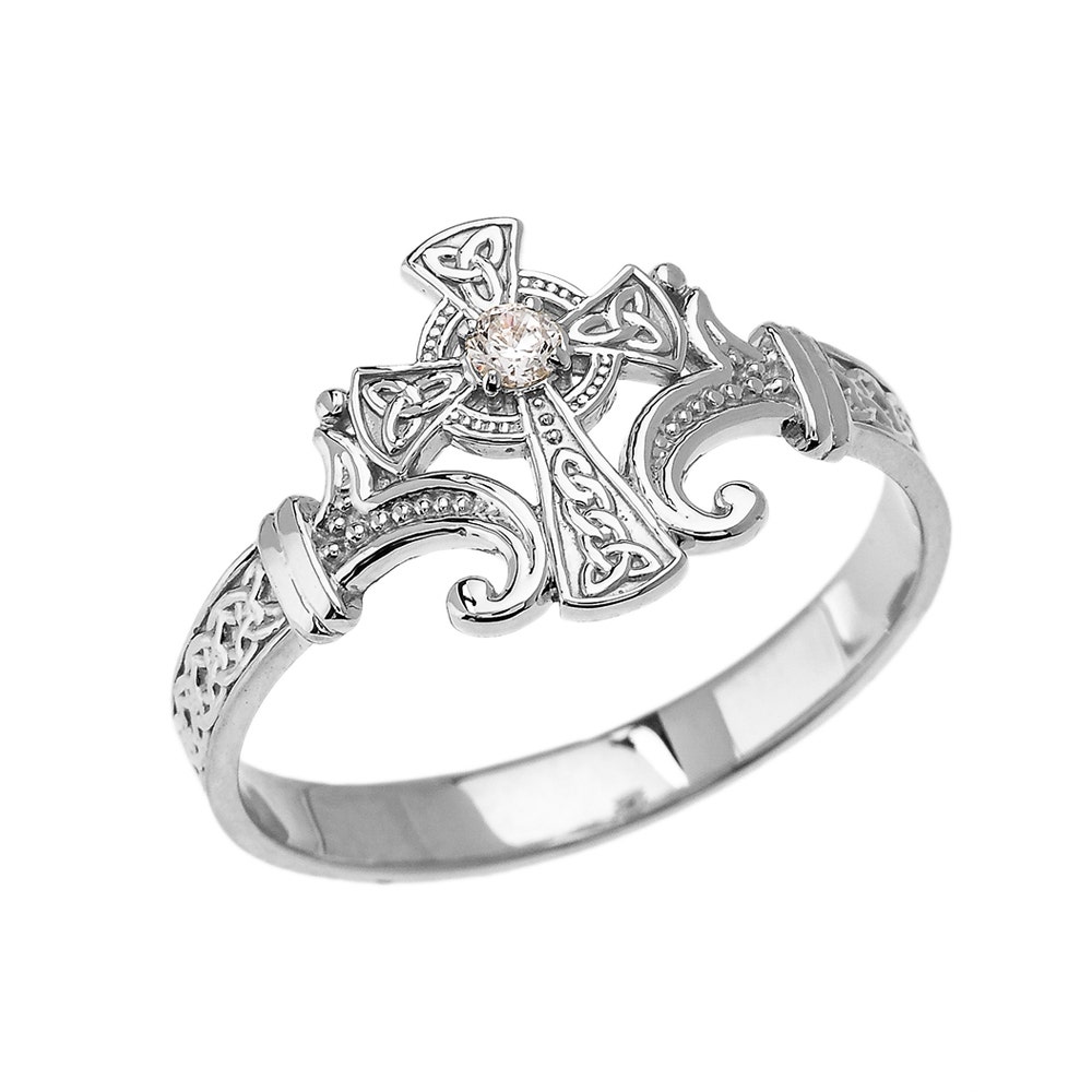 Lady Ring in White Gold Boutique GOOFASH