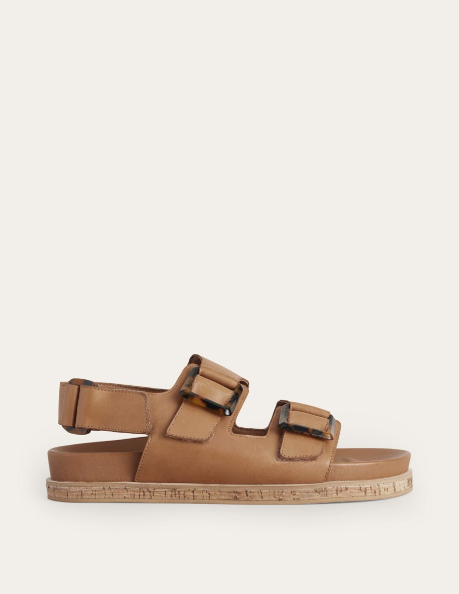 Lady Sandals in Gold - Boden GOOFASH