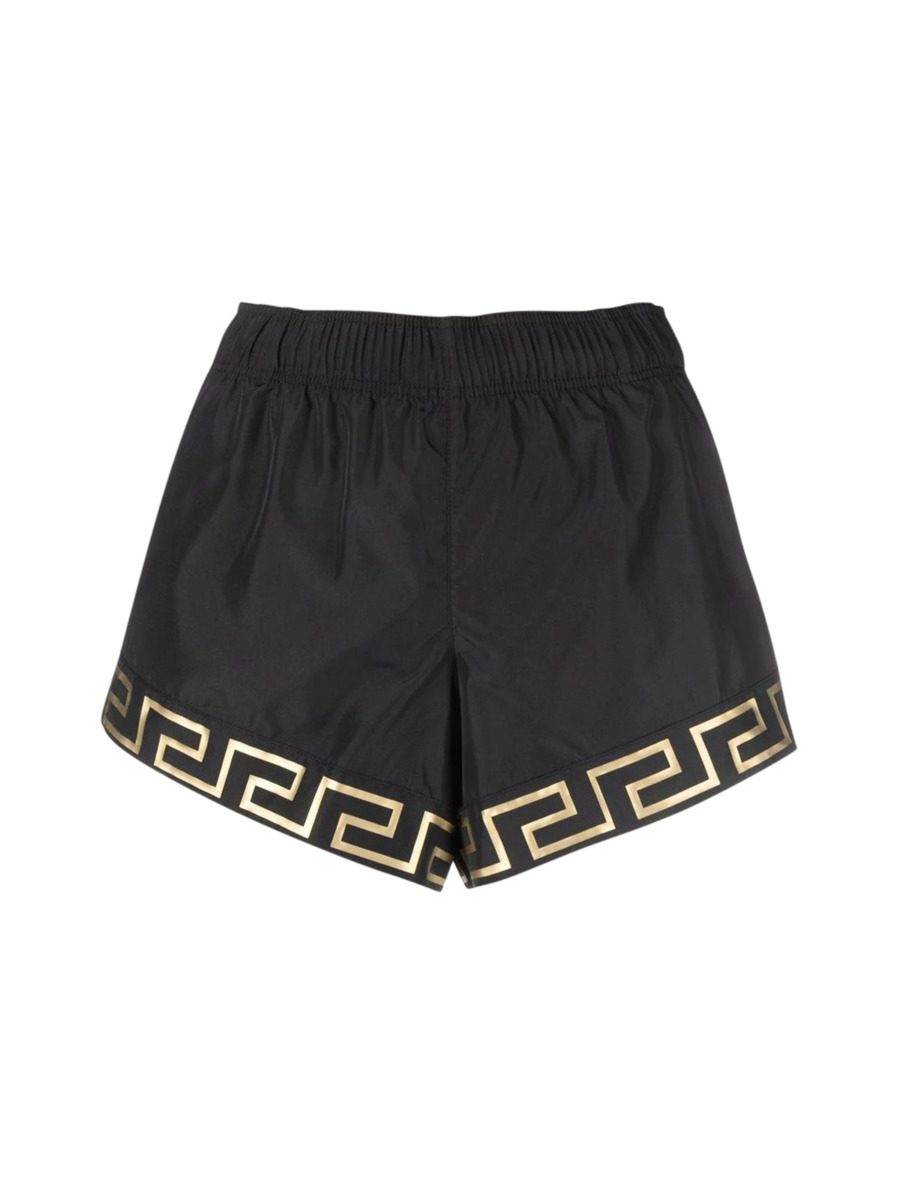 Lady Shorts Black - Versace - Suitnegozi GOOFASH