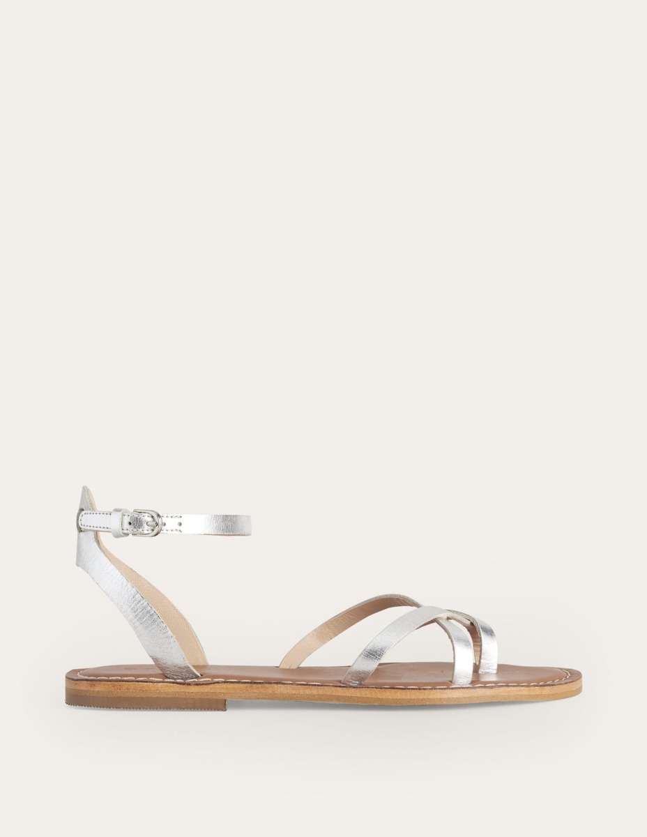 Lady Silver - Flat Sandals - Boden GOOFASH