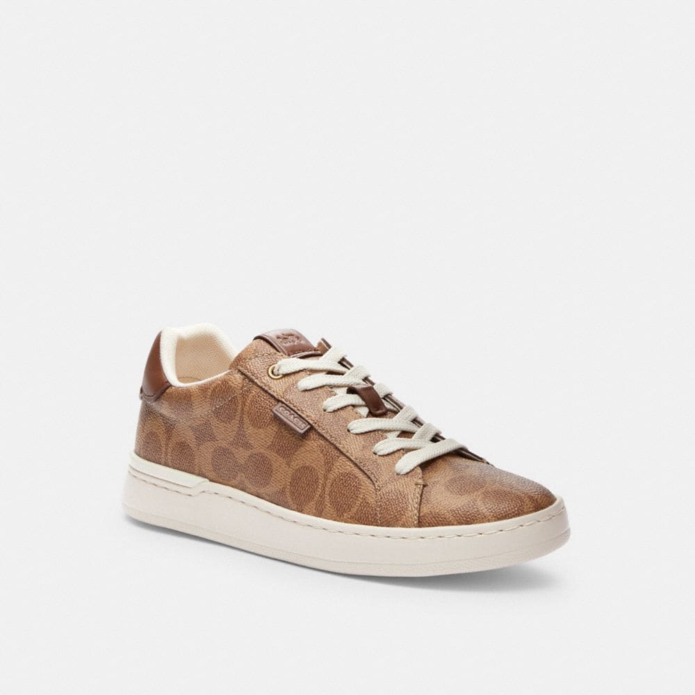 Lady Sneakers Beige at Coach GOOFASH