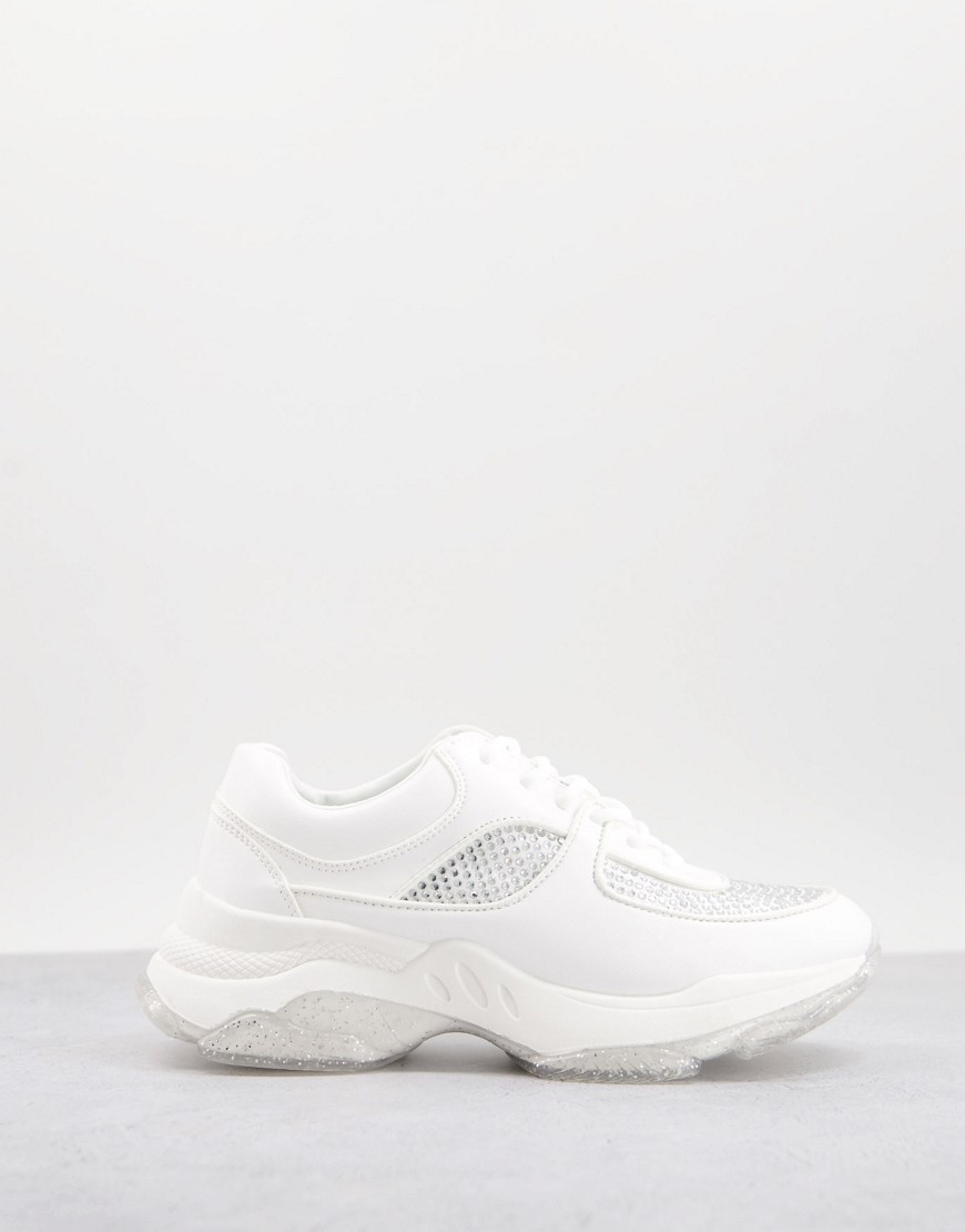 Lady Sneakers White - Asos GOOFASH