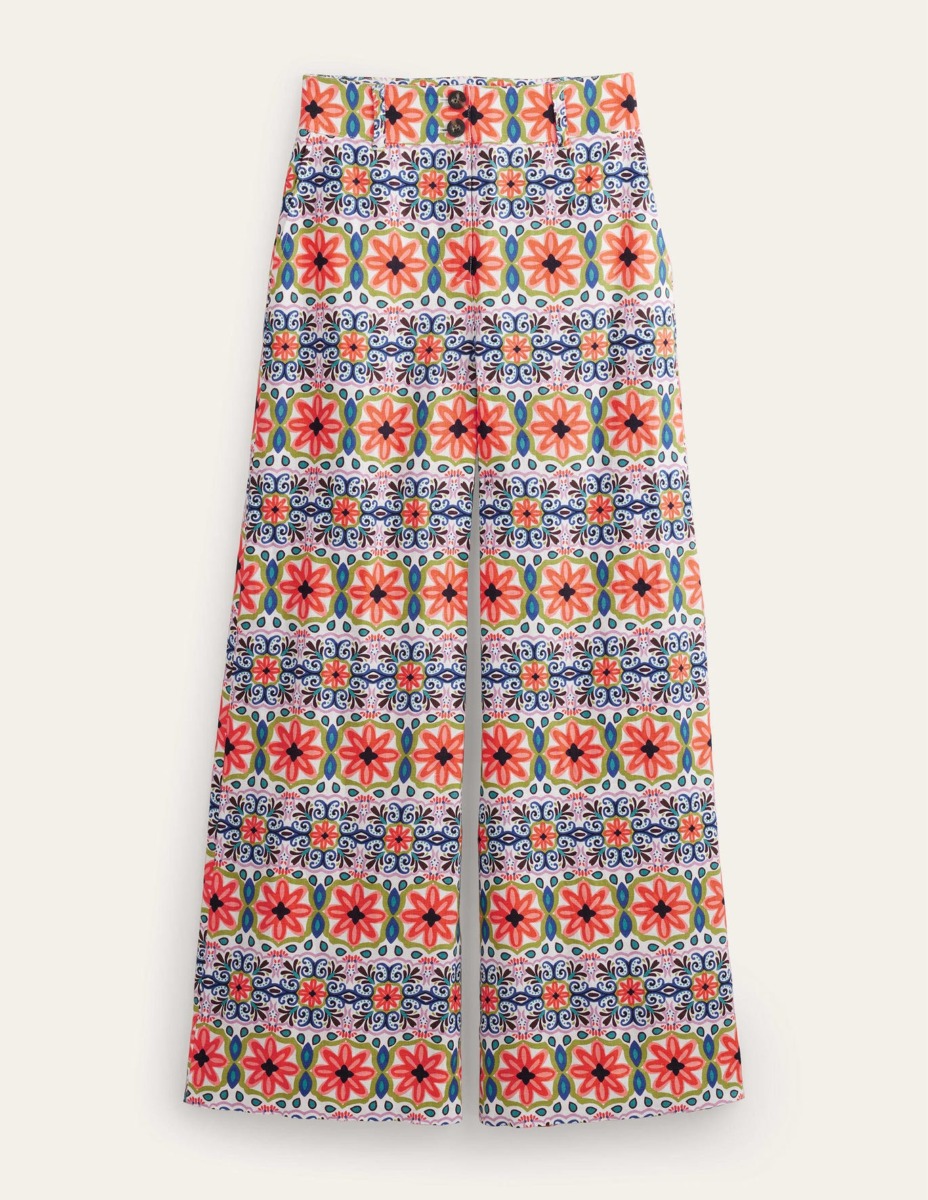 Lady Trousers Multicolor - Boden GOOFASH