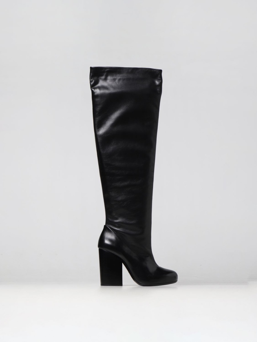 Lemaire - Woman Black Boots by Giglio GOOFASH