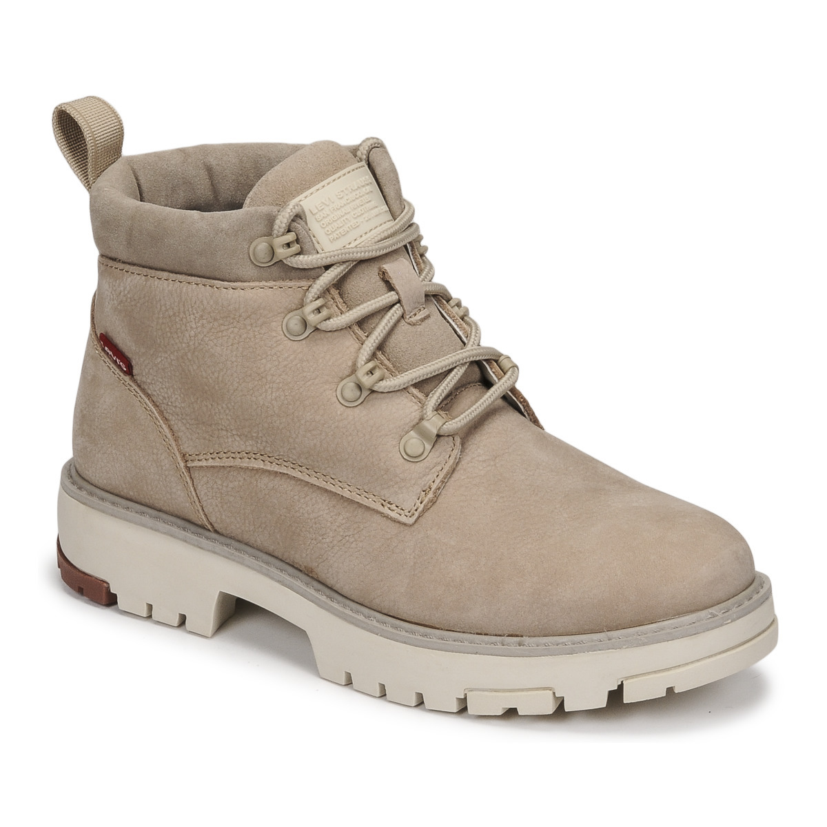 Levi's Boots Beige for Women from Spartoo GOOFASH
