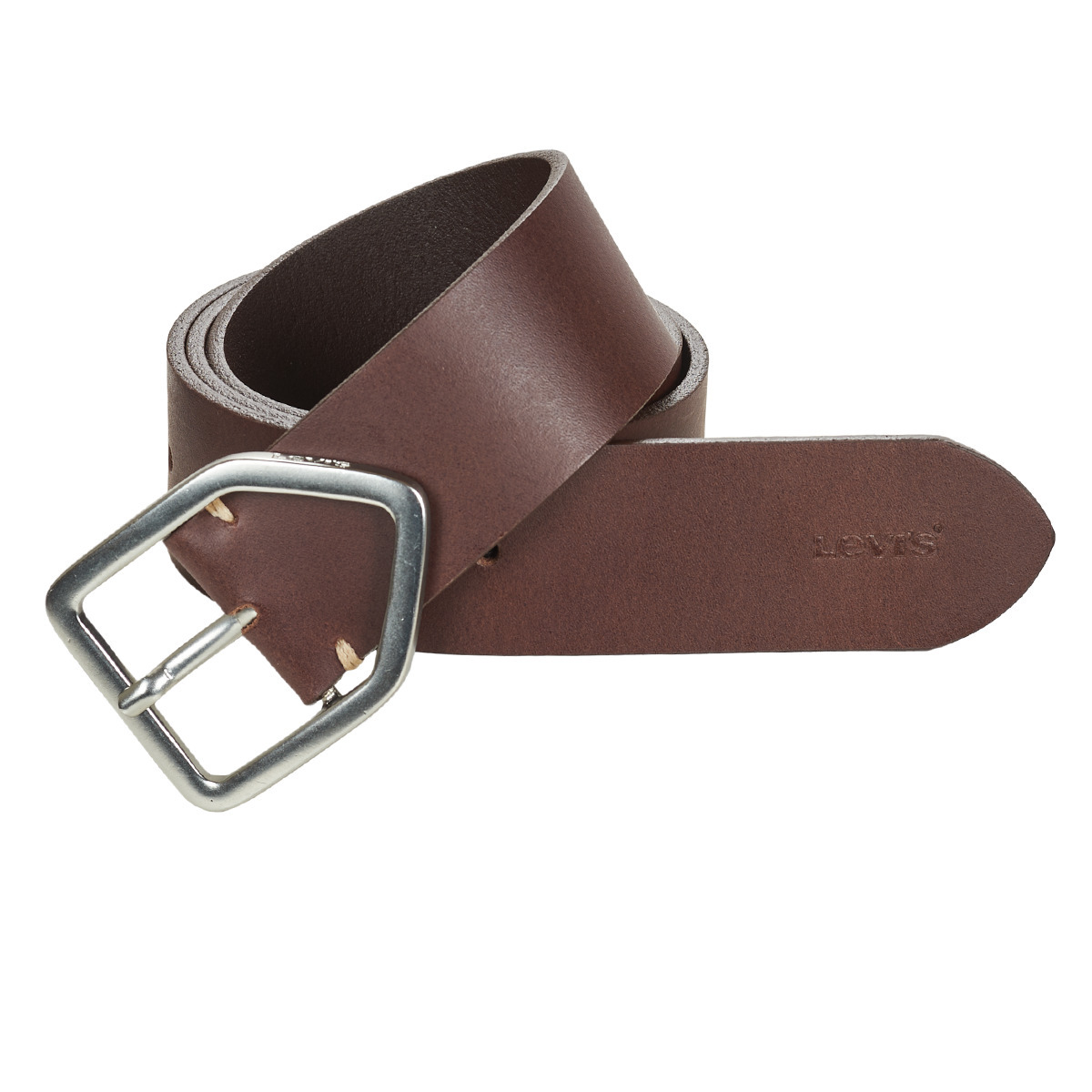Levi's Ladies Belt in Brown - Spartoo GOOFASH