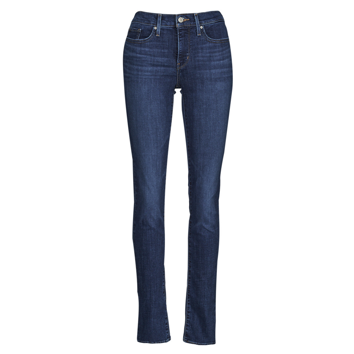 Levi's - Skinny Jeans Blue - Spartoo Ladies GOOFASH