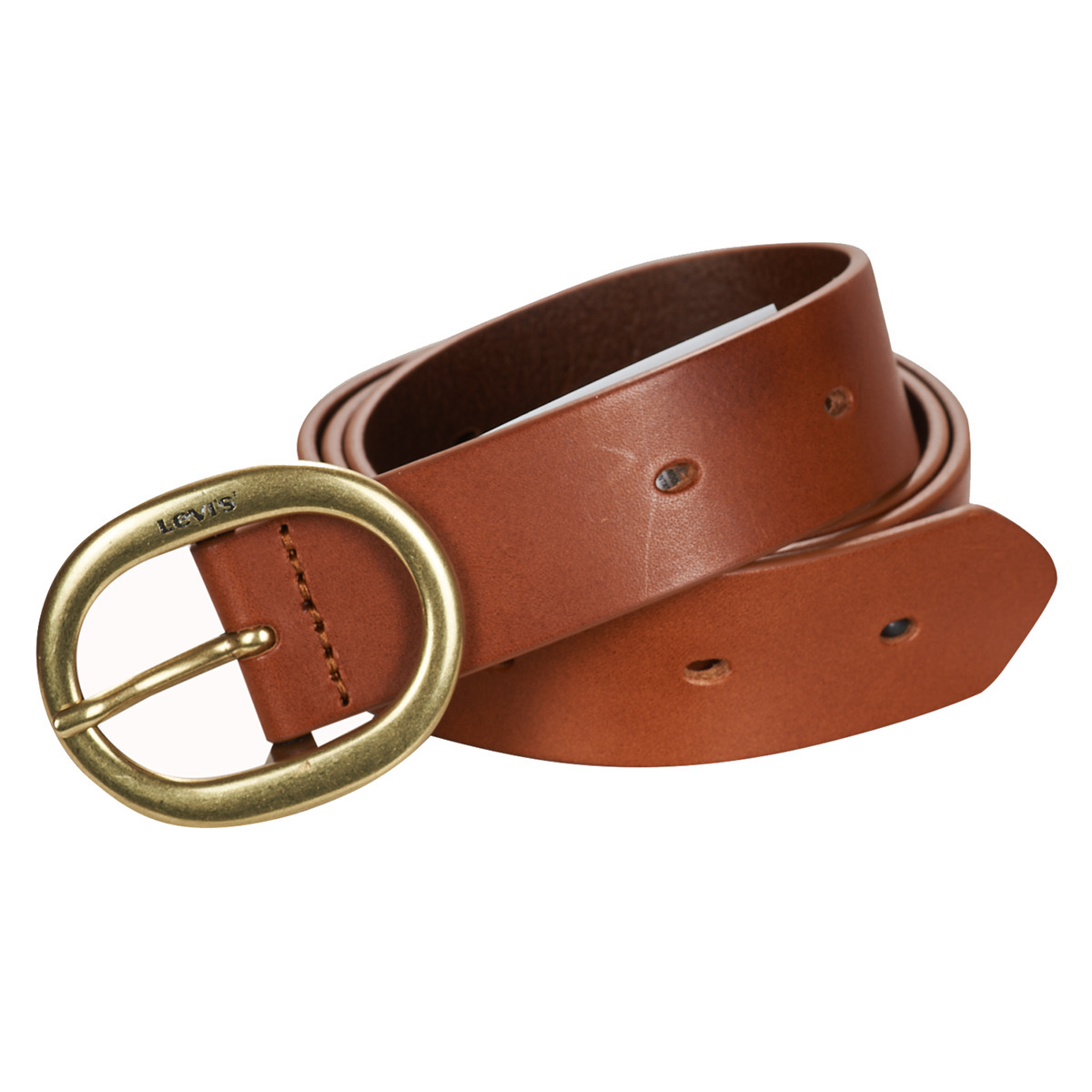 Levi's - Woman Belt Brown from Spartoo GOOFASH