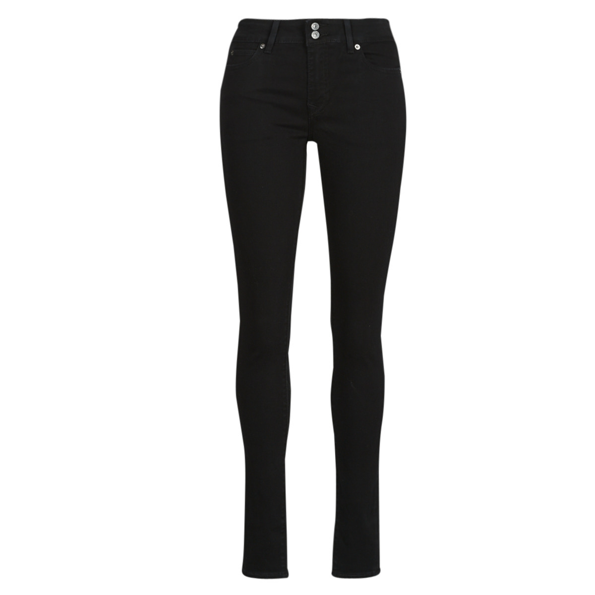 Levi's - Women Skinny Jeans Black at Spartoo GOOFASH