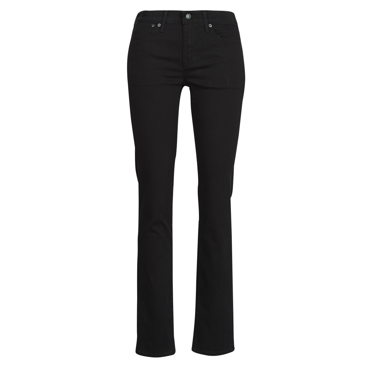 Levi's - Women's Skinny Jeans Black by Spartoo GOOFASH