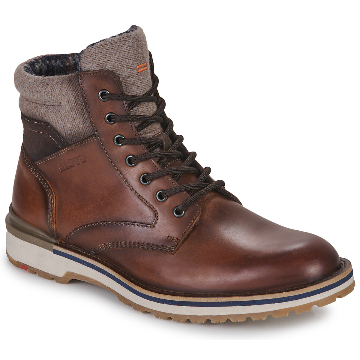 Lloyd - Men's Brown Boots at Spartoo GOOFASH