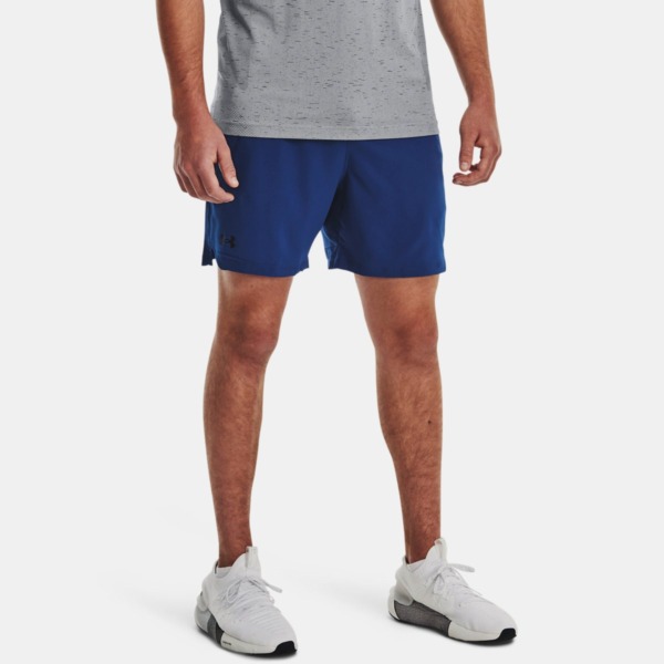 Man Blue Shorts by Under Armour GOOFASH
