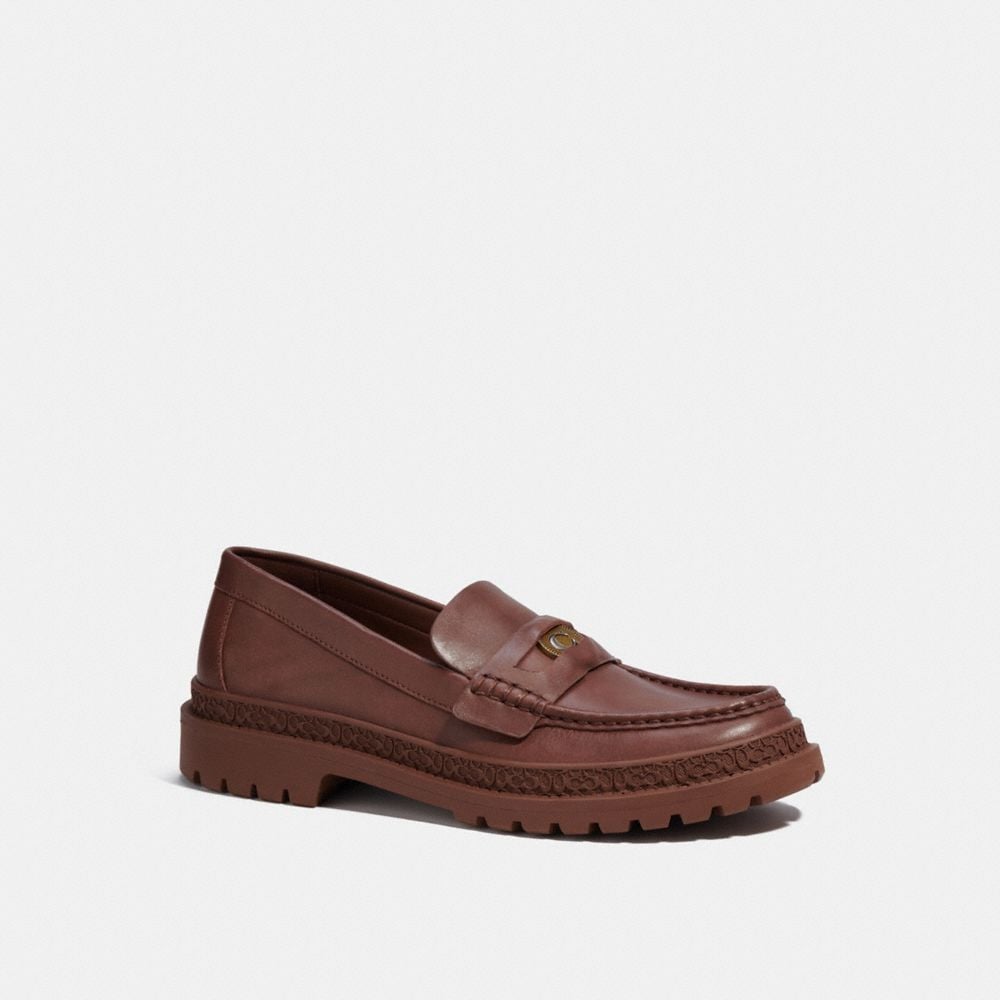 Man Loafers Brown Coach GOOFASH