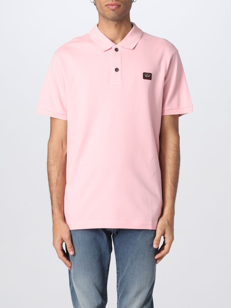 Man Shirt Pink Paul & Shark - Giglio GOOFASH