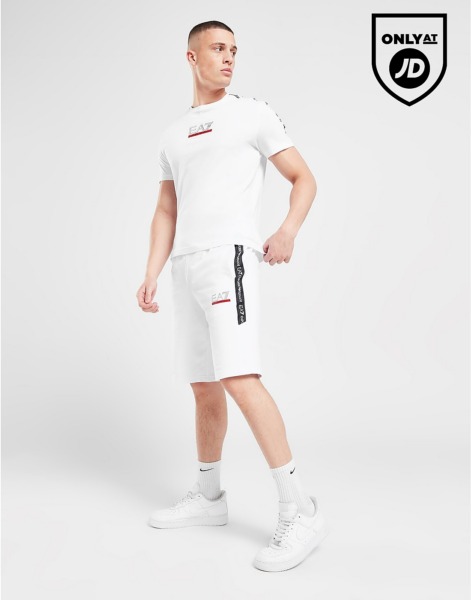 Man Shorts White Armani - JD Sports GOOFASH