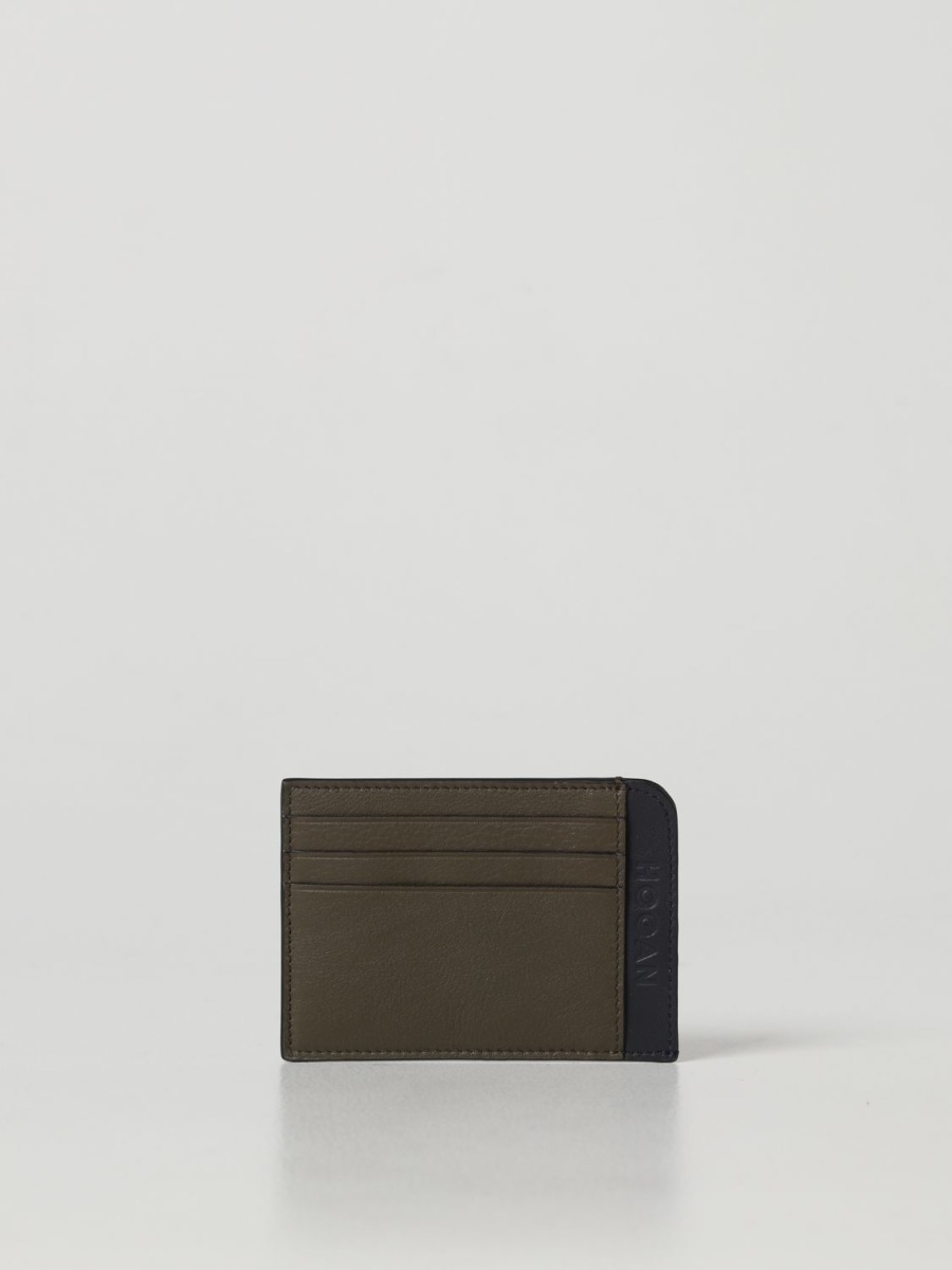 Man Wallet in Grey - Giglio GOOFASH