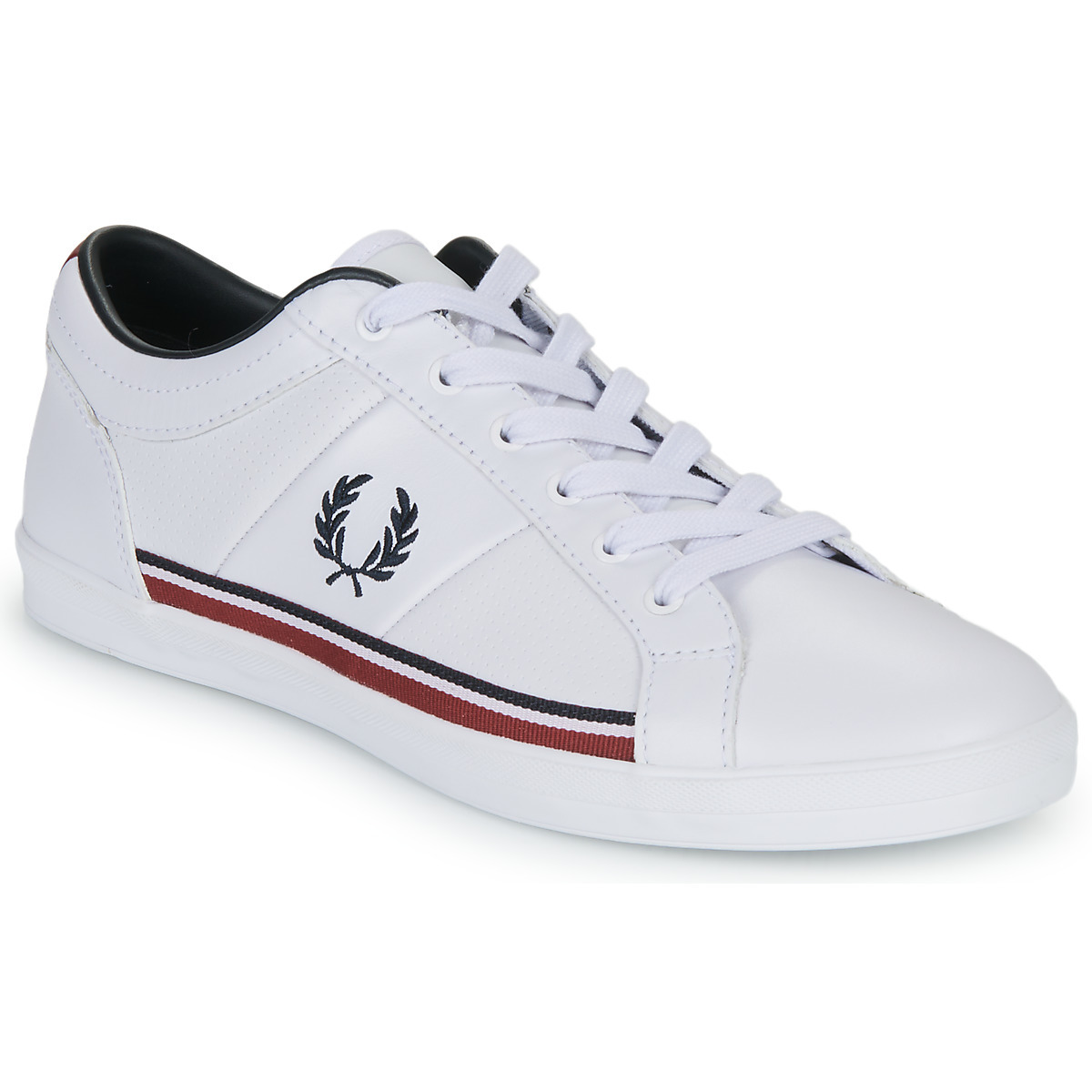 Man White - Sneakers - Fred Perry - Spartoo GOOFASH