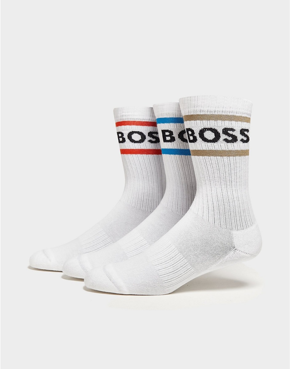 Man White Socks Hugo Boss - JD Sports GOOFASH