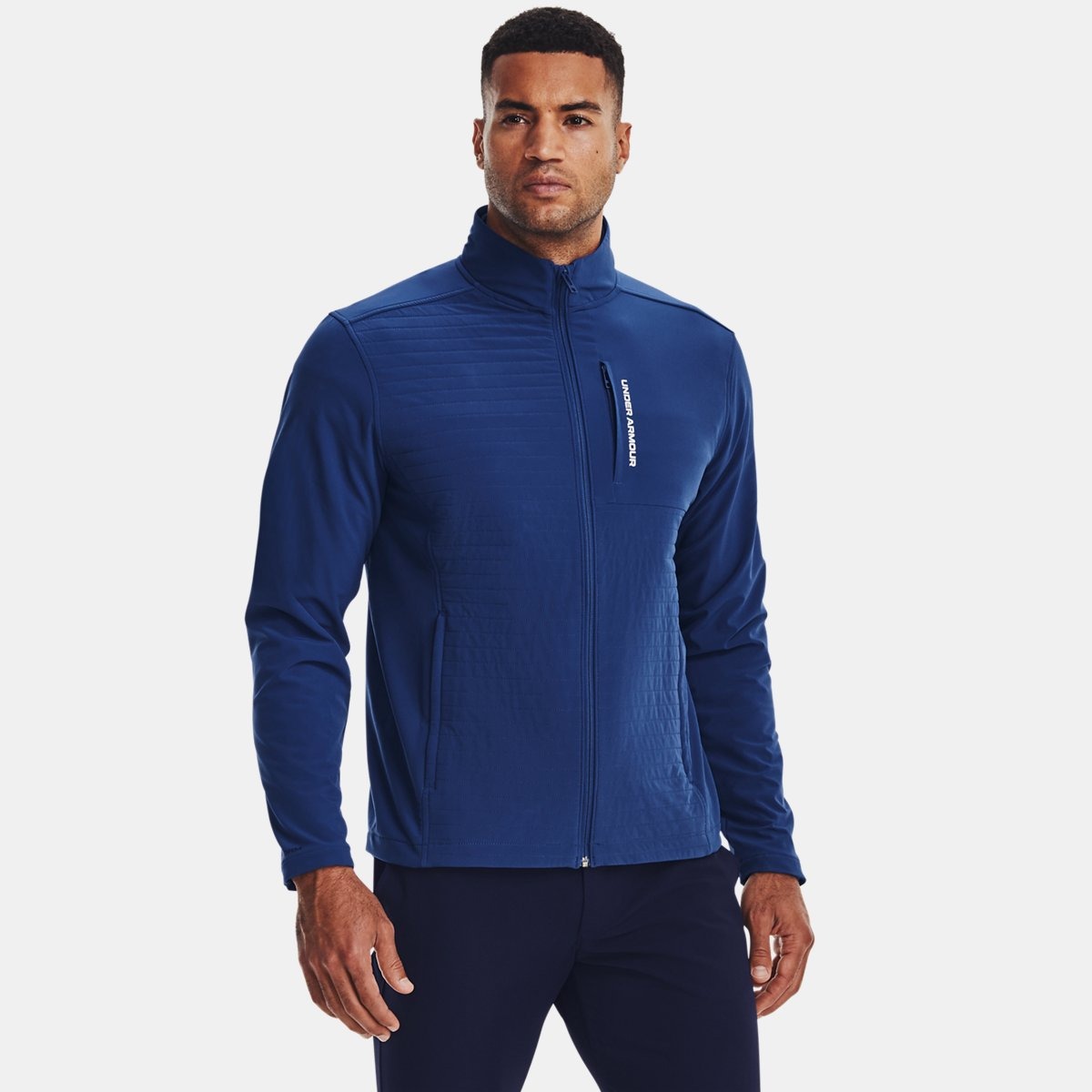 Men Jacket in Blue from Under Armour GOOFASH