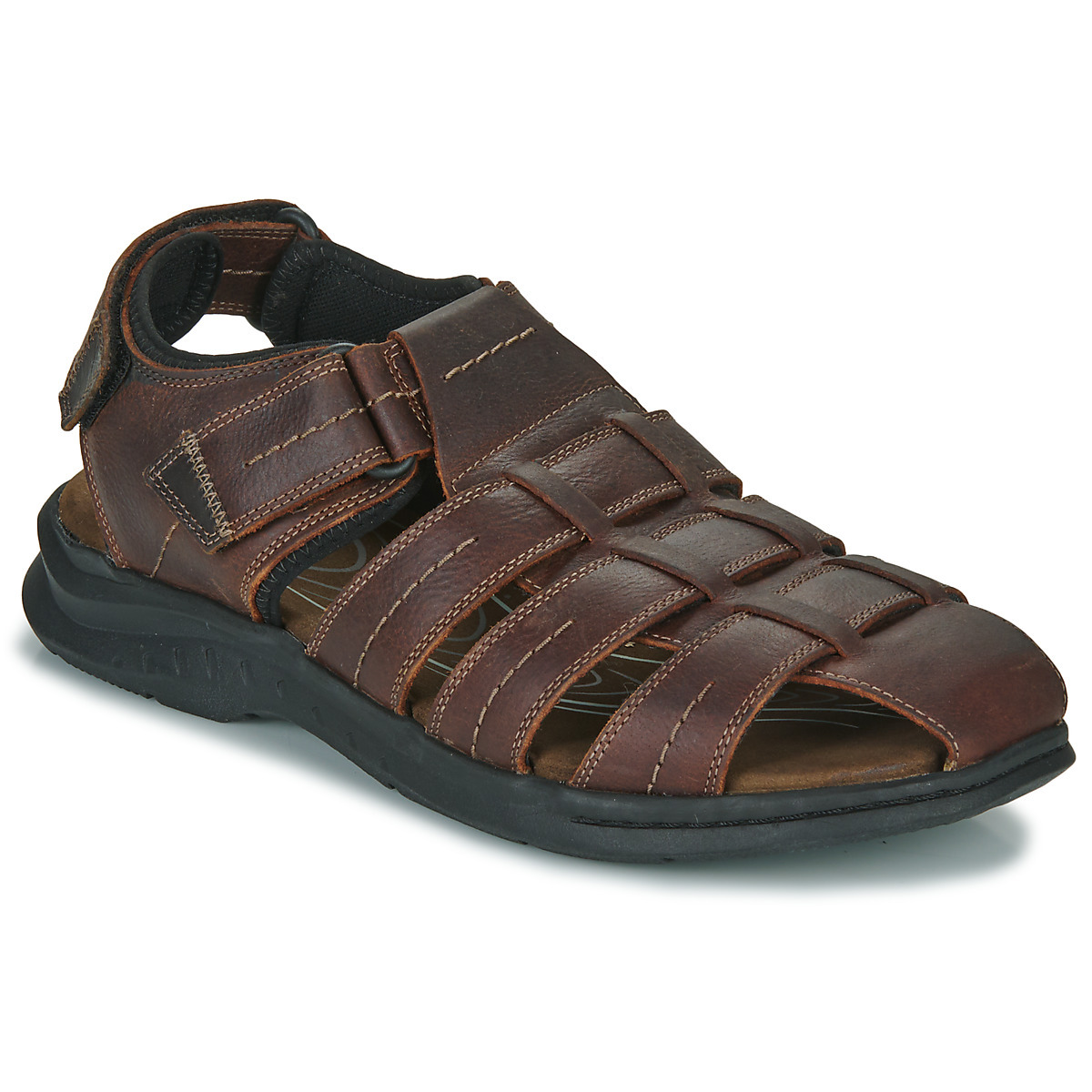 Men Sandals in Brown Spartoo - Clarks GOOFASH