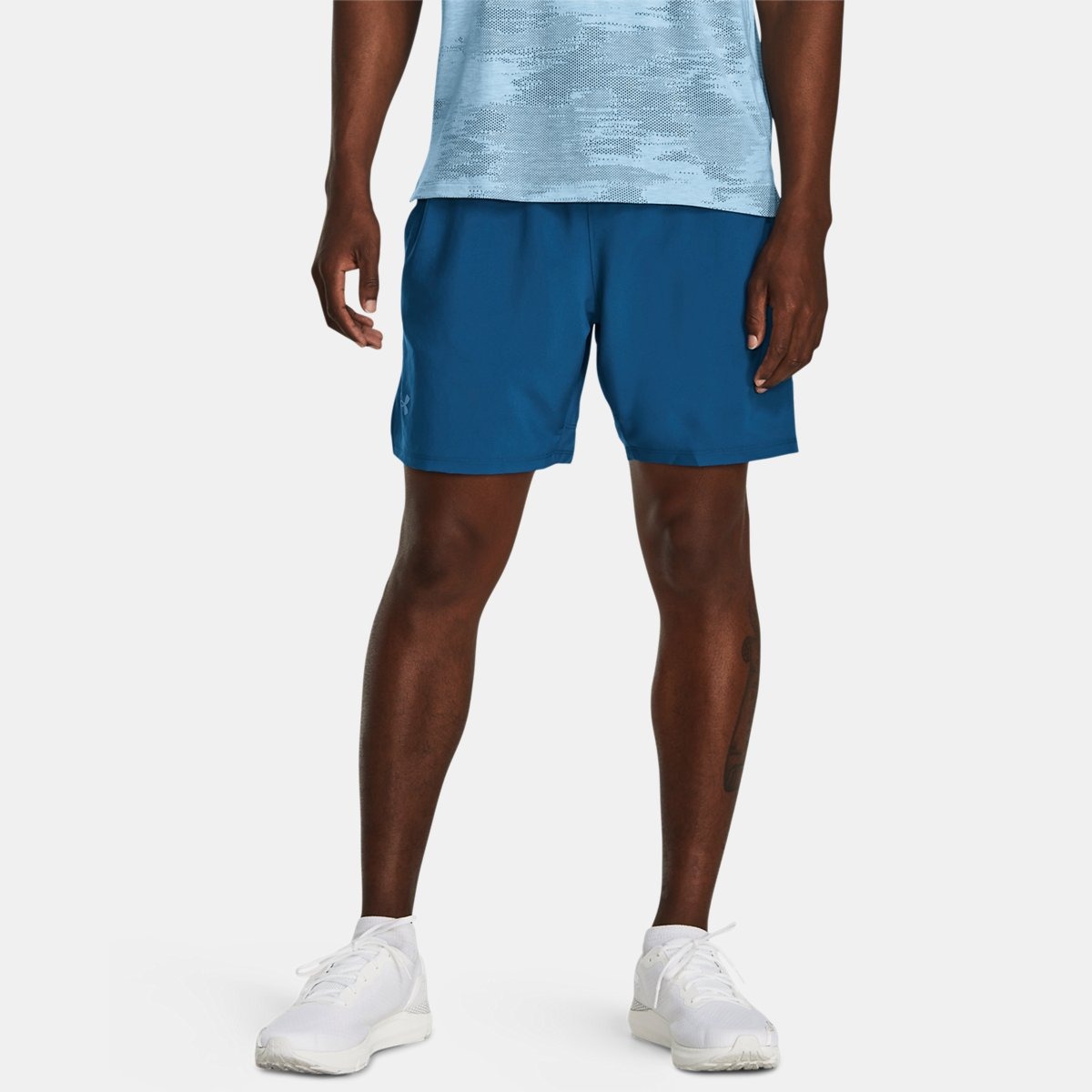 Men Shorts in Blue by Under Armour GOOFASH