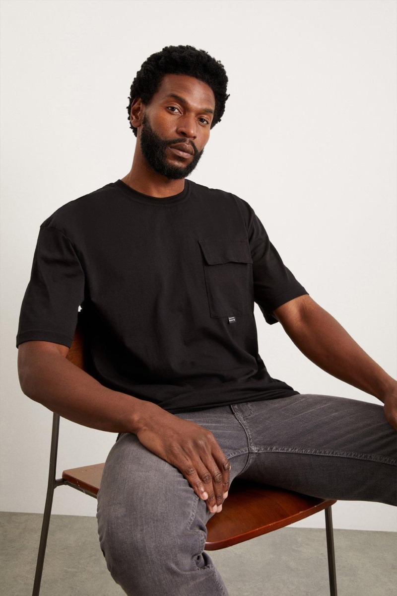 Men T-Shirt Black by Burton GOOFASH