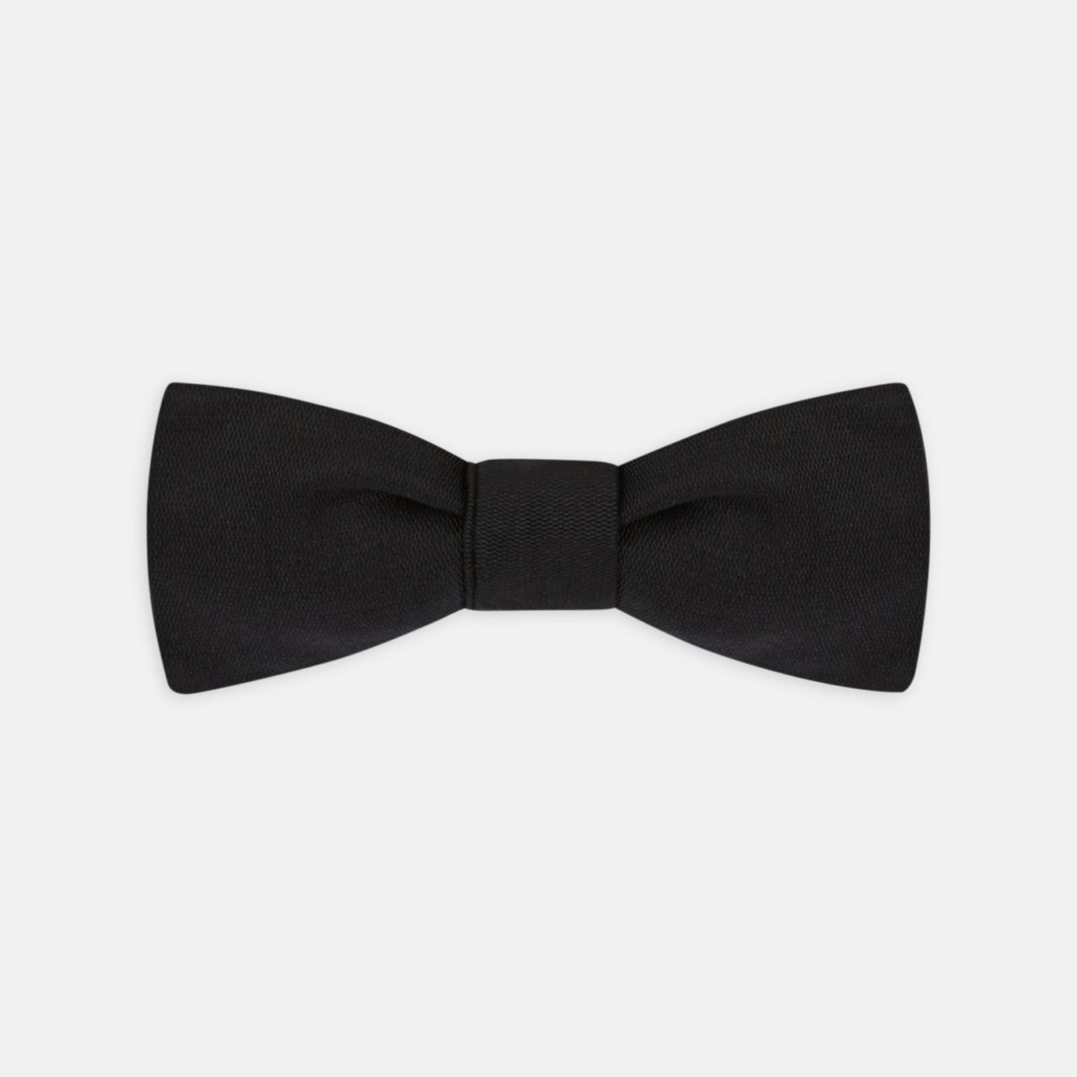 Mens Bow Tie in Black Turnbull And Asser GOOFASH