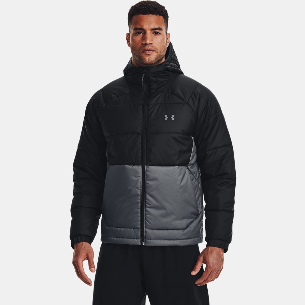 Mens Jacket in Black from Under Armour GOOFASH