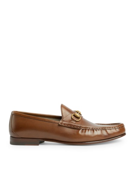 Men's Moccasins in Brown Gucci - Suitnegozi GOOFASH