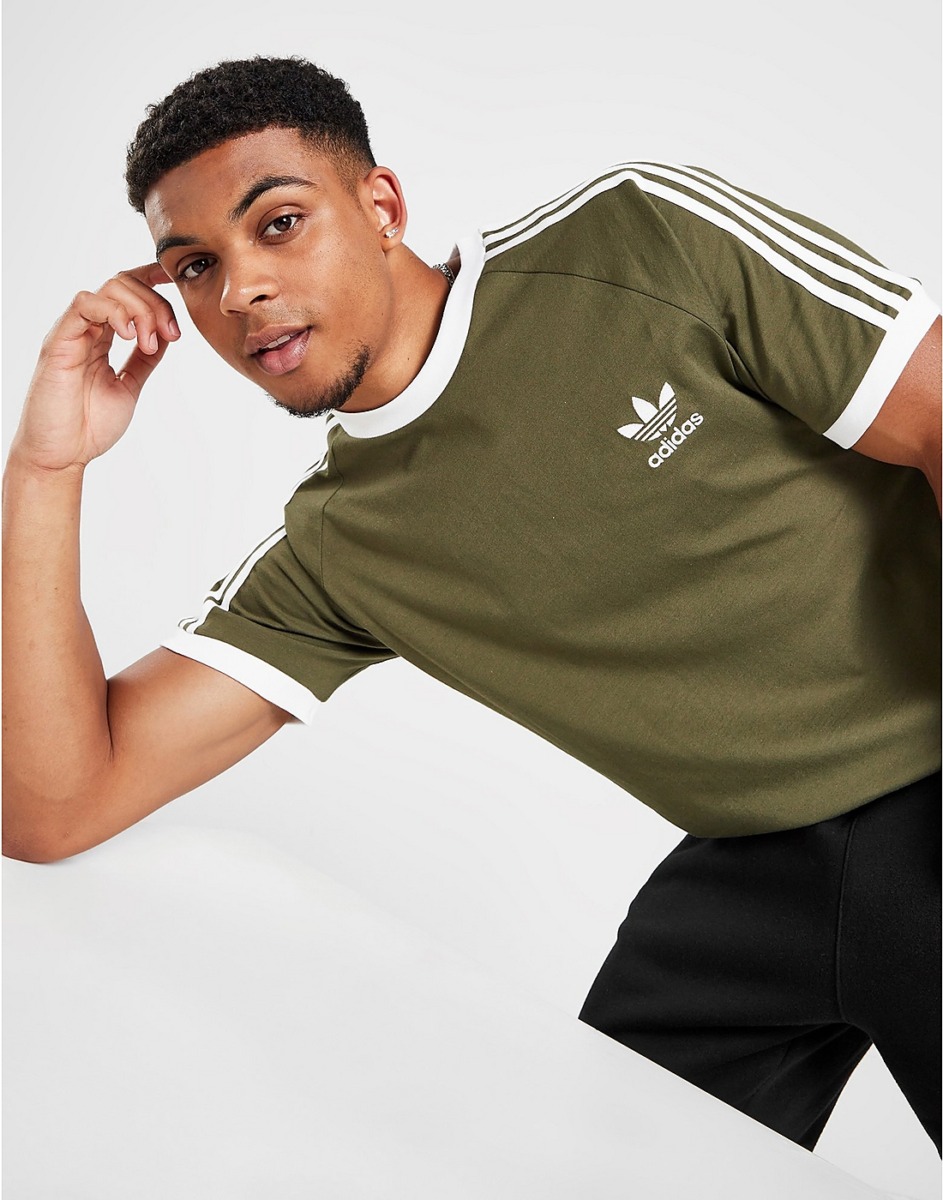 Mens Olive T-Shirt from JD Sports GOOFASH
