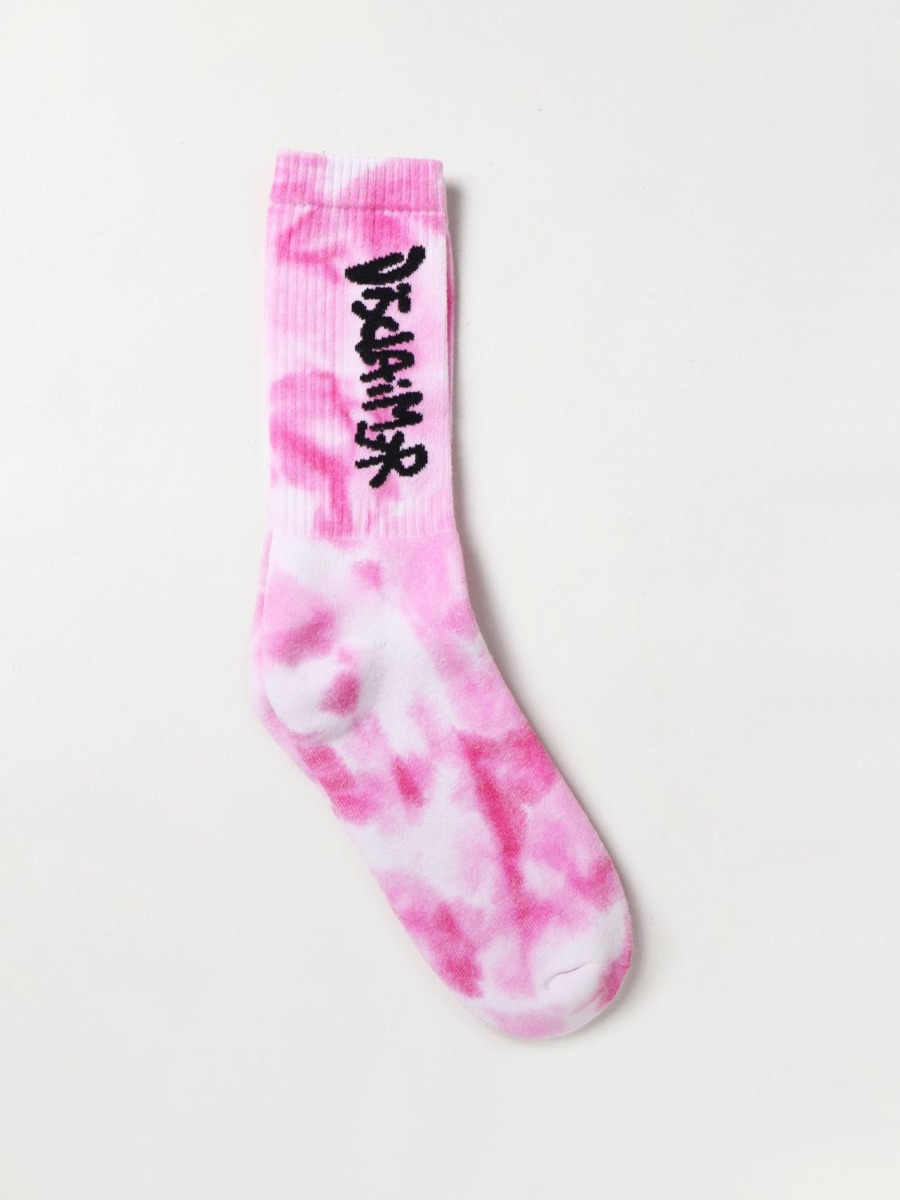 Mens Pink Socks from Giglio GOOFASH