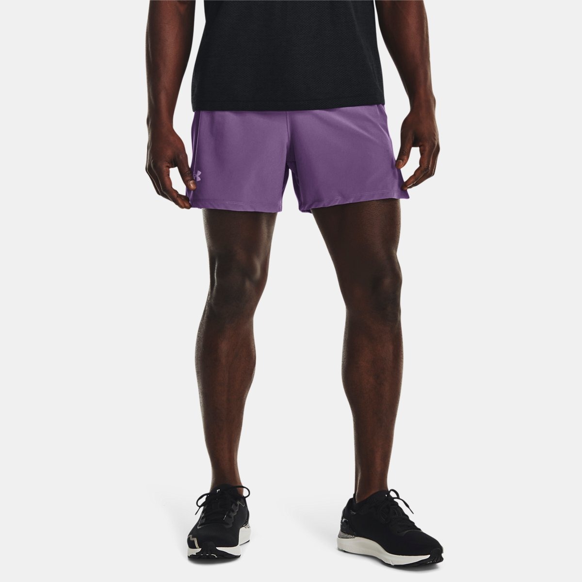 Men's Shorts in Purple Under Armour GOOFASH